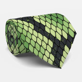 Cravate Peau de serpent, motif de serpent, motif du désert (Roulé)