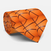 Cravate Peau de texture de gros plan du basket (Roulé)