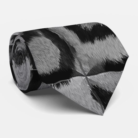 Cravate Peau léopard (Roulé)