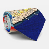 Cravate Pêche à la baleine 1859 (Roulé)