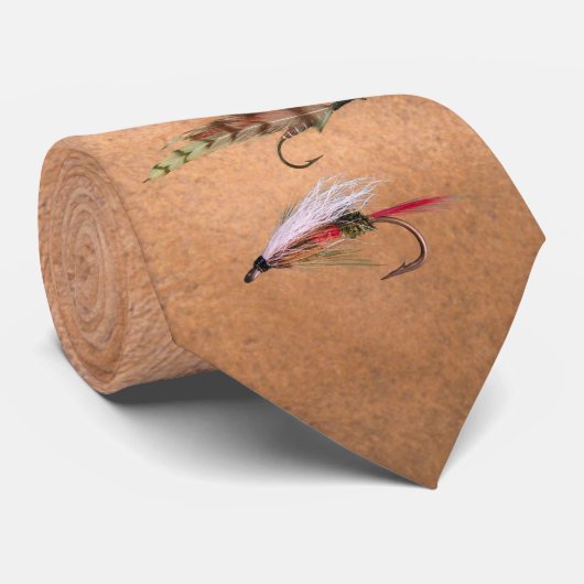 CRAVATE PÊCHE DE MOUCHE (Roulé)