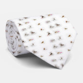 Cravate Pêche des mouches (Roulé)