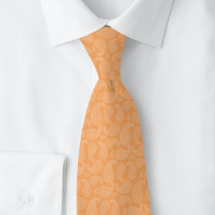 Cravate Pêche Paisley