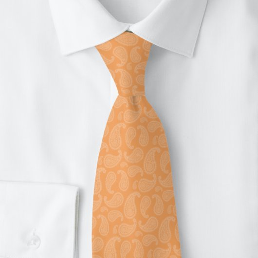 Cravate Pêche Paisley