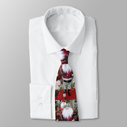 CRAVATE "PÊCHE PÈRE NOËL CRAVATE" POUR PÊCHEUR DANS VOTRE  (Attaché)