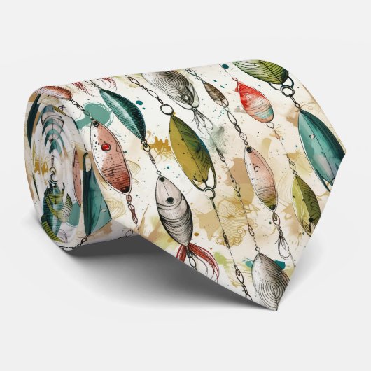 Cravate Pêcheur Lures (Roulé)