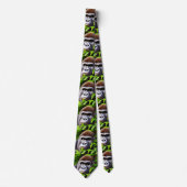 Cravate Peekaboo Gorilla, Neck Tie (Devant)