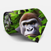 Cravate Peekaboo Gorilla, Neck Tie (Roulé)