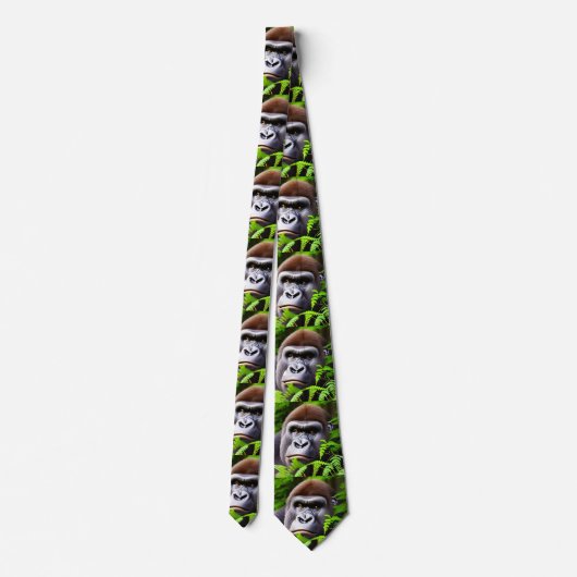 Cravate Peekaboo Gorilla, Neck Tie (Dos)