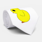 Cravate Peep Jaune mignon (Roulé)