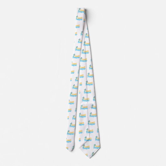 Cravate Peeper feuille porter formellement (Dos)