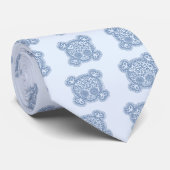 Cravate Peewee DOD - bleu (Roulé)
