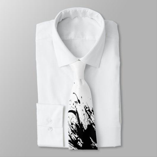 Cravate Peignez l'éclaboussure (Attaché)