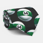 Cravate Peint 14 Ball Motif (Roulé)