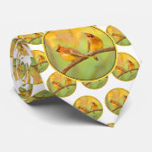 Cravate Peinture à cire de cèdre - jolie art original chie (Roulé)