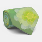 Cravate Peinture à l'aquarelle abstraite florale salée (Roulé)