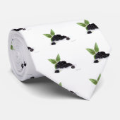 Cravate Peinture à l'aquarelle des fruits de Blackberry (Roulé)