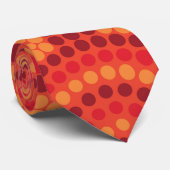 Cravate Peinture à points autochtones (Roulé)
