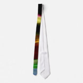 Cravate Peinture Abstraite Couleurs Dynamiques #28 (Dos)