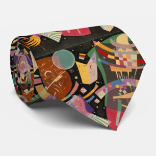 Cravate Peinture abstraite de la composition 10 en