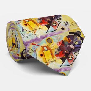 Cravate Peinture Abstraite expressionniste de Kandinsky