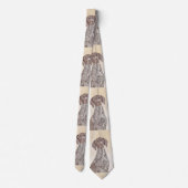 Cravate Peinture allemande d'indicateur aux cheveux courts (Dos)