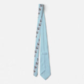 Cravate Peinture Cesky Terrier - Cute Original Chien Art (Dos)