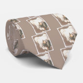 Cravate Peinture Chinoise sans cheveux peint art original (Roulé)