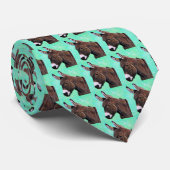 Cravate Peinture d'âne (Roulé)