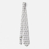 Cravate Peinture de berger australien - Art original de ch (Dos)