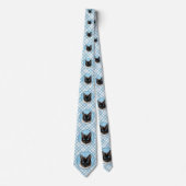 Cravate Peinture de chats de Siamese - Cute Original Cat A (Devant)