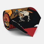 Cravate Peinture de cheval (Roulé)