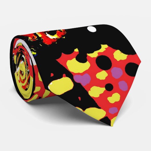 Cravate Peinture de cheval (Roulé)