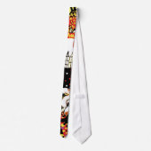 Cravate Peinture de cheval (Dos)