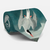 Cravate Peinture de la faune de la sterne de l'Arctique Au (Roulé)