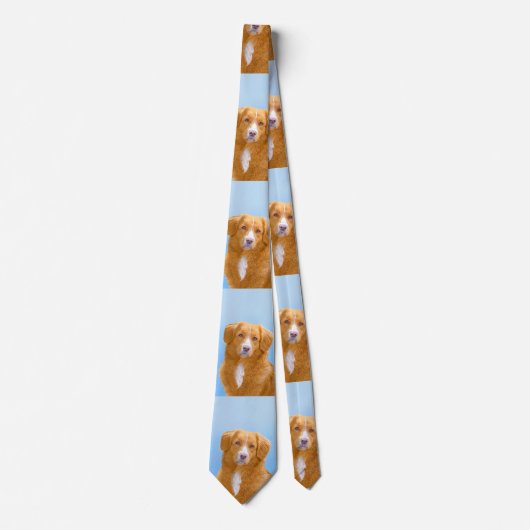 Cravate Peinture de tintement de chien de chien d'arrêt de (Devant)