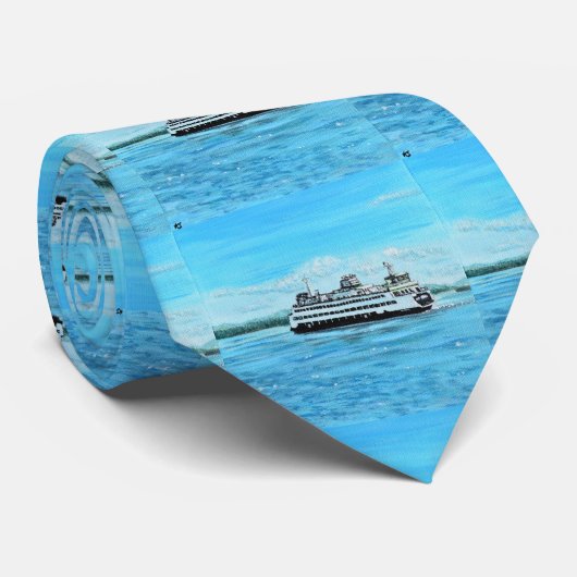 Cravate Peinture des traversiers (Roulé)