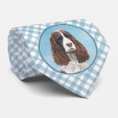 Cravate Peinture espagnole Springer anglaise Peinture orig (Roulé)