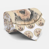 Cravate Peinture galloise Terrier - Cute Original Chien Ar (Roulé)