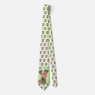 Cravate Peinture Irlandaise Terrier - Cute Original Chien 