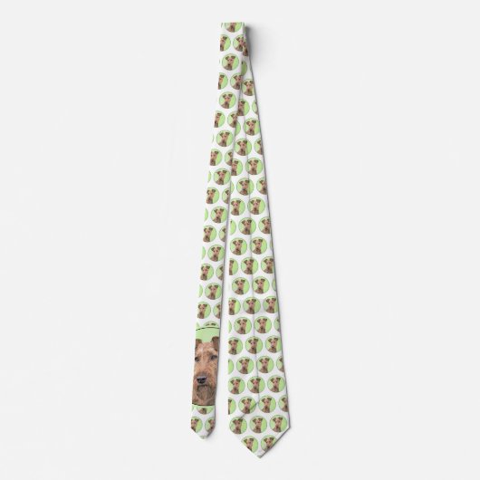 Cravate Peinture Irlandaise Terrier - Cute Original Chien  (Dos)