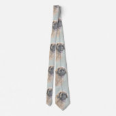 Cravate Peinture Leonberger - Joli art original chien (Dos)