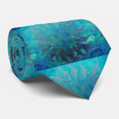 Cravate Peinture numérique de cercle de dauphin du © P (Roulé)