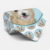 Cravate Peinture Podengo Pequeno portugaise - Art original (Roulé)