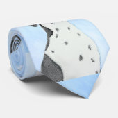 Cravate Peinture pointeur germanique - Art original (Roulé)