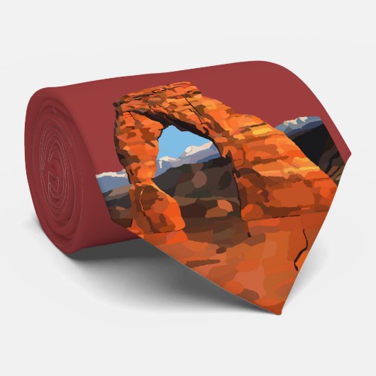 Cravate Peinture sensible de voûte (Roulé)