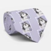 Cravate Peinture Shih Tzu - Cute Original Chien Art (Roulé)