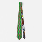 Cravate Peinture sur tigre (Devant)