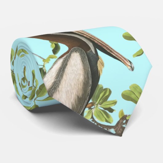 Cravate Pélican Brown (Roulé)