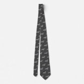 Cravate Pembroke Welsh Corgi Motif (Dos)
